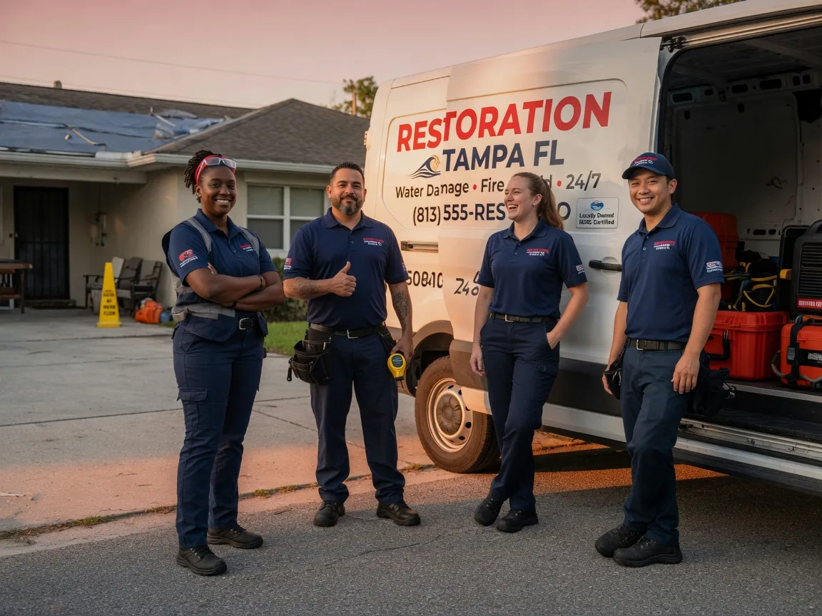Water Damage Restoration company in New Bedford, IL