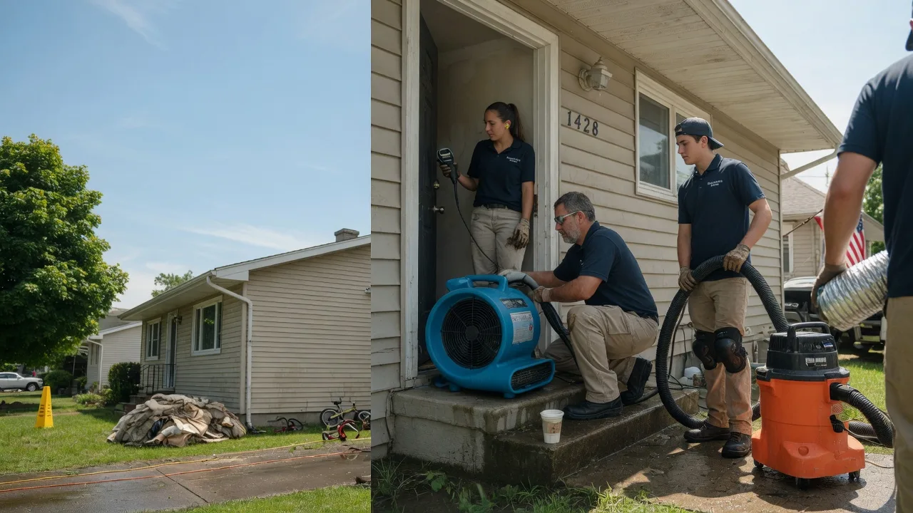 Water Damage Restoration in New Bedford, IL near me